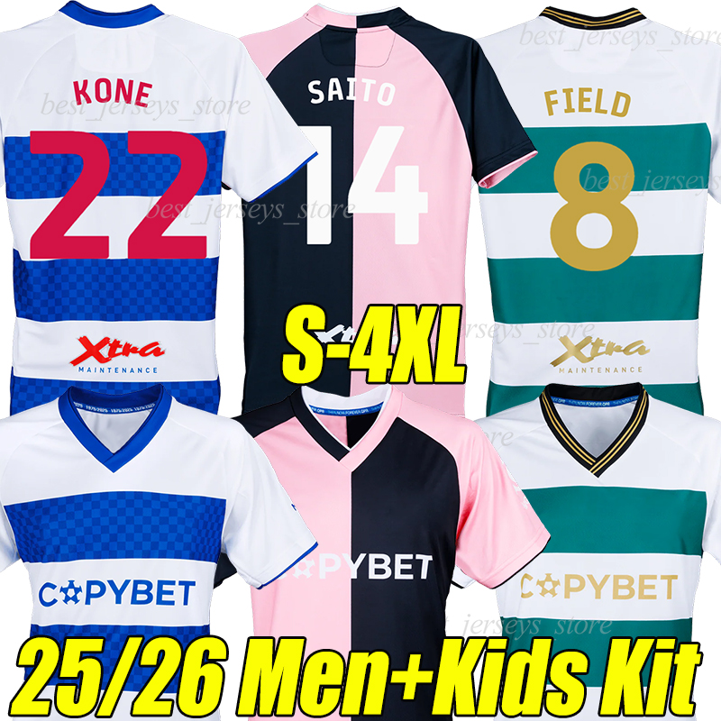 4XL 25 /26 QPRS KONE KOLLI Soccer Jerseys SMYTH BENNIE SAITO MORGAN CHAIR DEMBELE VARANE men kids kit football shirts