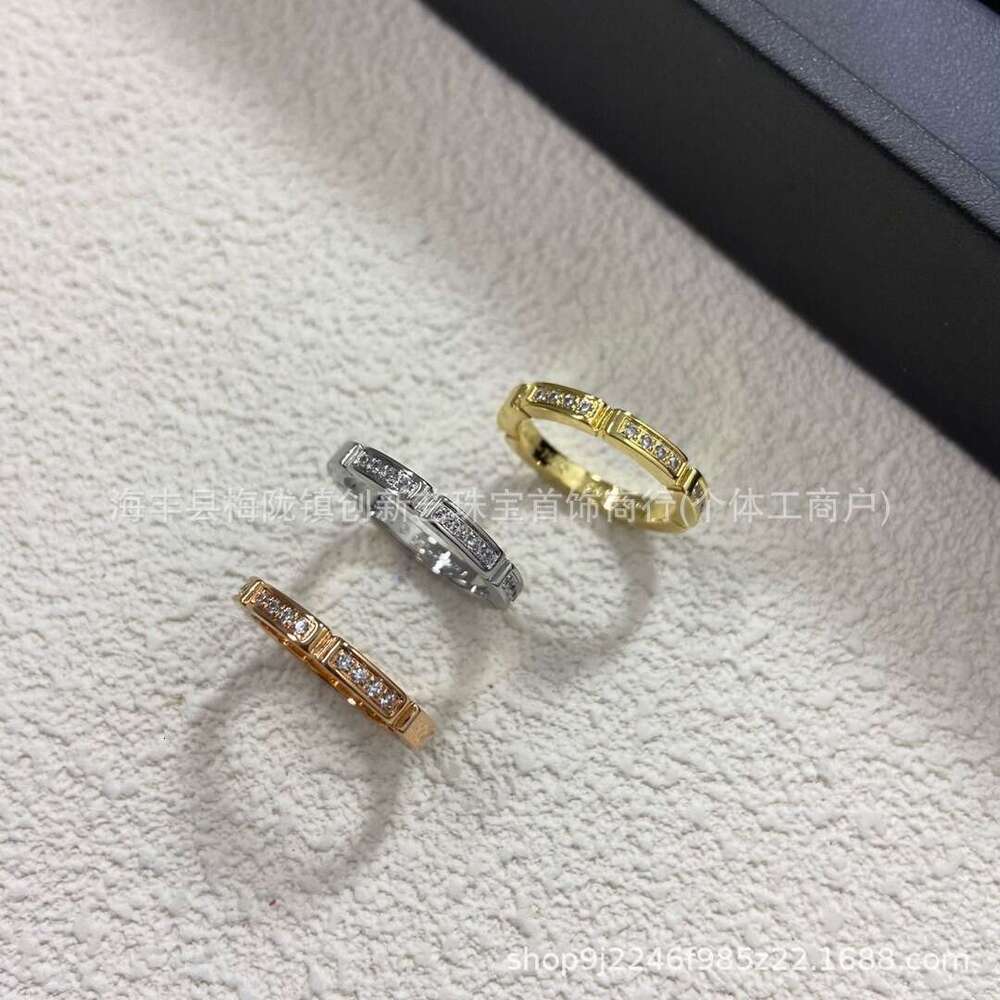 Kajia Starry Sky Couple Rings for Men and Women, High-end Rose Gold Plated, Celebrity Style