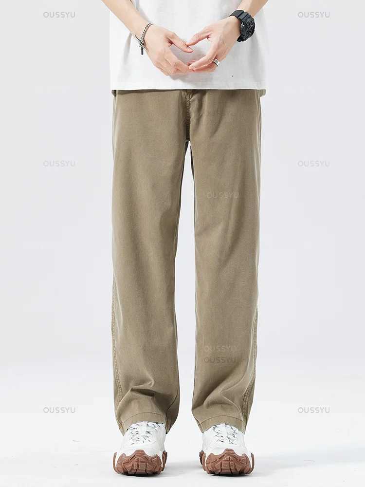 Newly Upgraded Summer Ultrathin Soft Lyocell Fabric Mens Jeans Breathe Loose Straight Denim Pants Casual Trouser Plus Size 5XL W250905