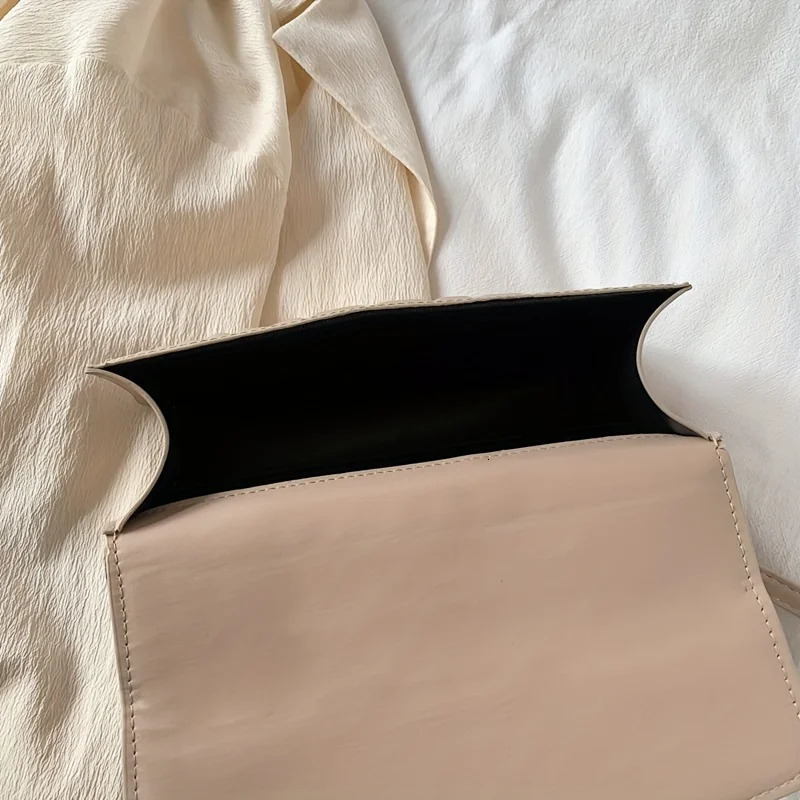 Fashion Ladies Shoulder Bag Pure Color Crossbody Bag Stone Pattern Small Square Bag for Women Versatile Soft PU Leath 250903