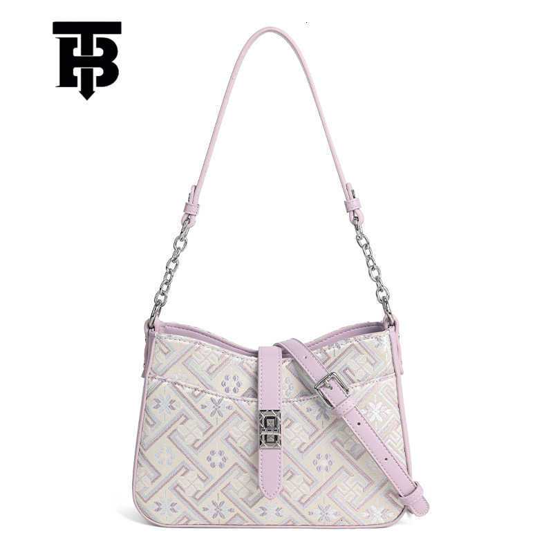 TB BHULAMTE Designer Bag 2025 High-end Single Luxury Bag Shoulder Underarm Bag National Style Light Luxury Versatile Single Shoulder Crossbody Bag For