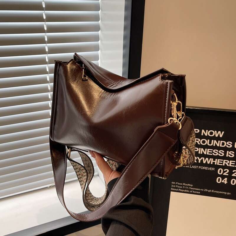 Underarm Women 2024, New High-End And Versatile Maillard Broadband Single Shoulder Crossbody For Women's Pillow Bag