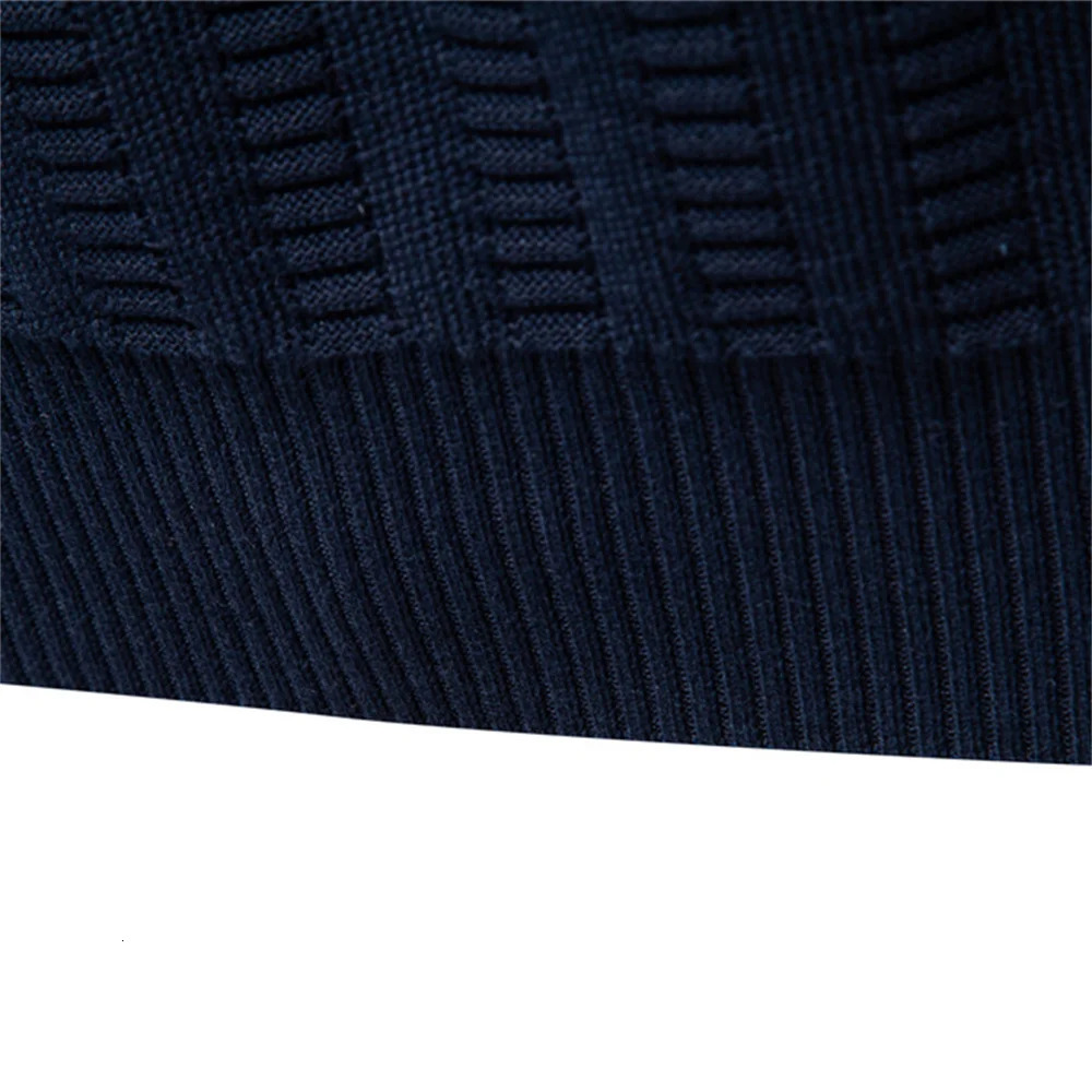 AIOPESON y Striped Pullover Men Old Money Style Cotton Knitwear Thick Warm Crew Neck Winter Social Sweater Male 250905