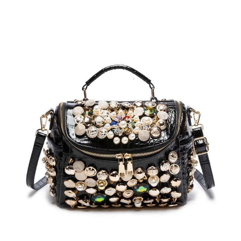 Designer Bags Handbag For Women Purses And Handbag Designer Handmade Women's Bag Casual Black Bucket Female Messenger Shoulder Bag New Luxury Bag