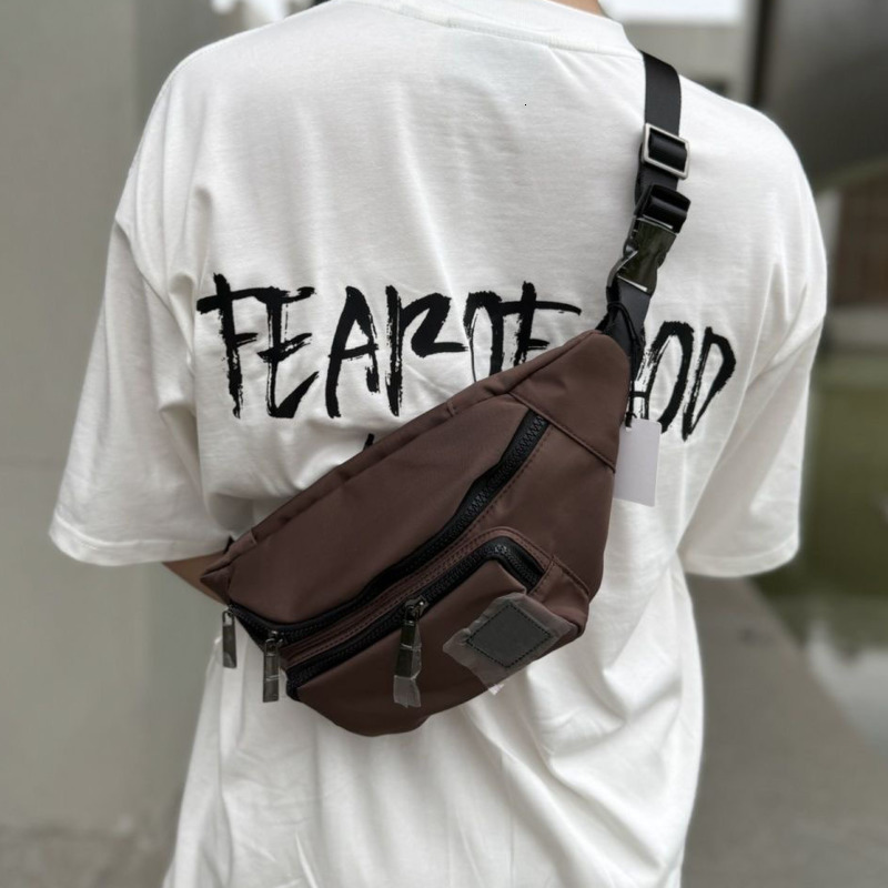 A005 Fanny pack Outdoor Bags Women Men Waist Bag Gym Elastic Adjustable Strap Zipper Pack New style