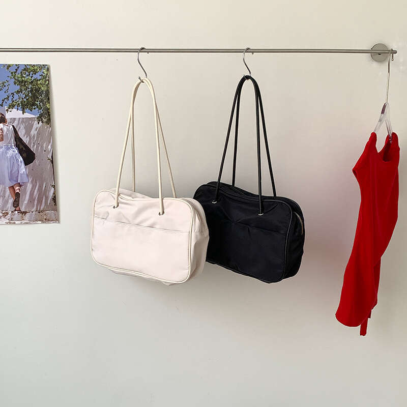 Korean and Japanese Style Large Capacity Women's New Design Niche Nylon Shoulder Summer Commuting Casual Underarm Bag