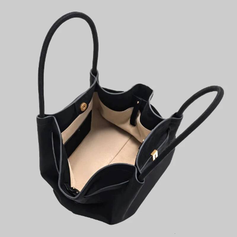 Big Women Shoulder Large capacity Tote HANA Dumpling Bun High Quality Handheld Bag Faux Suede Designer Brand handbag