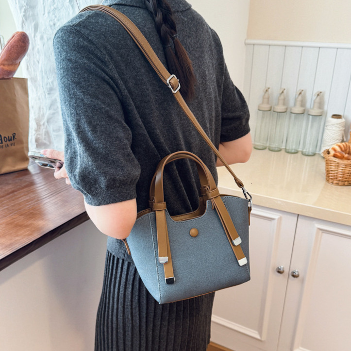 Handbag Fashion Women s Bucket Bag Fashion Women s Crossbody Bag Autumn New Designer Bag Simple Style Women s Shoulder Bag