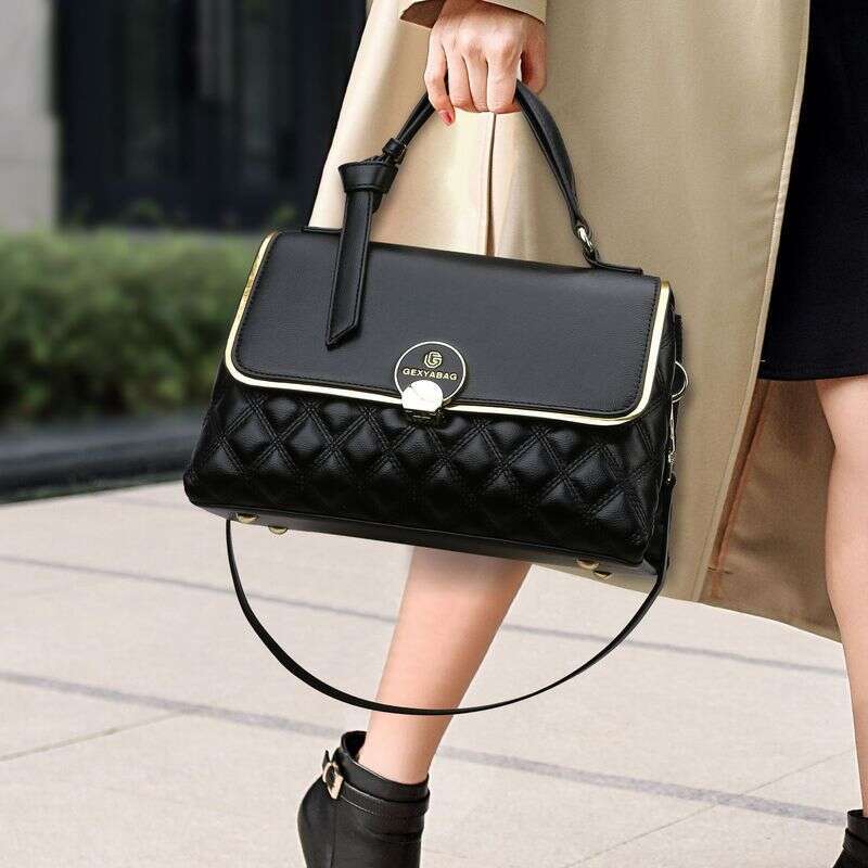 Bags High-End Large-Capacity Dia-Patterned Ladies' Handbags Spring Women's Versatile Messenger Bags