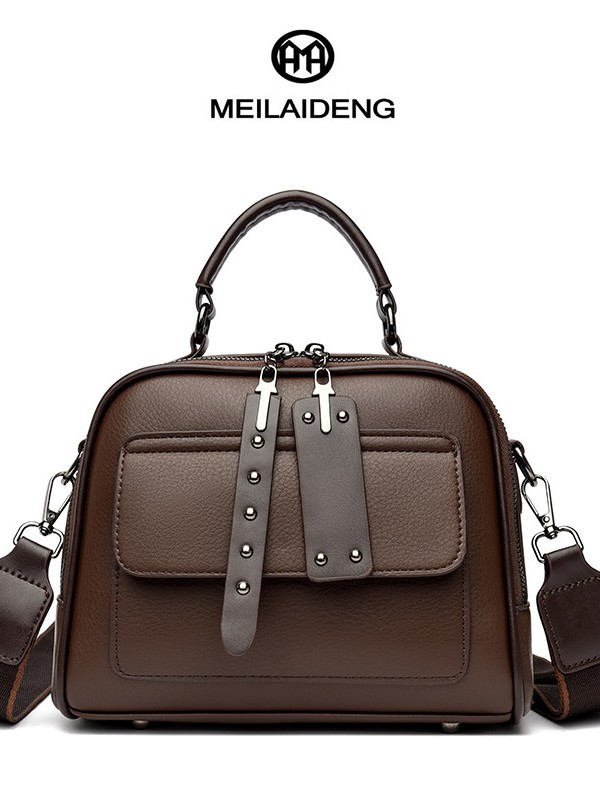 Popular Trendy Stylish Versatile High-End Feel Multi-Layer Practical Niche Design Women's Handbag And Crossbody Bag