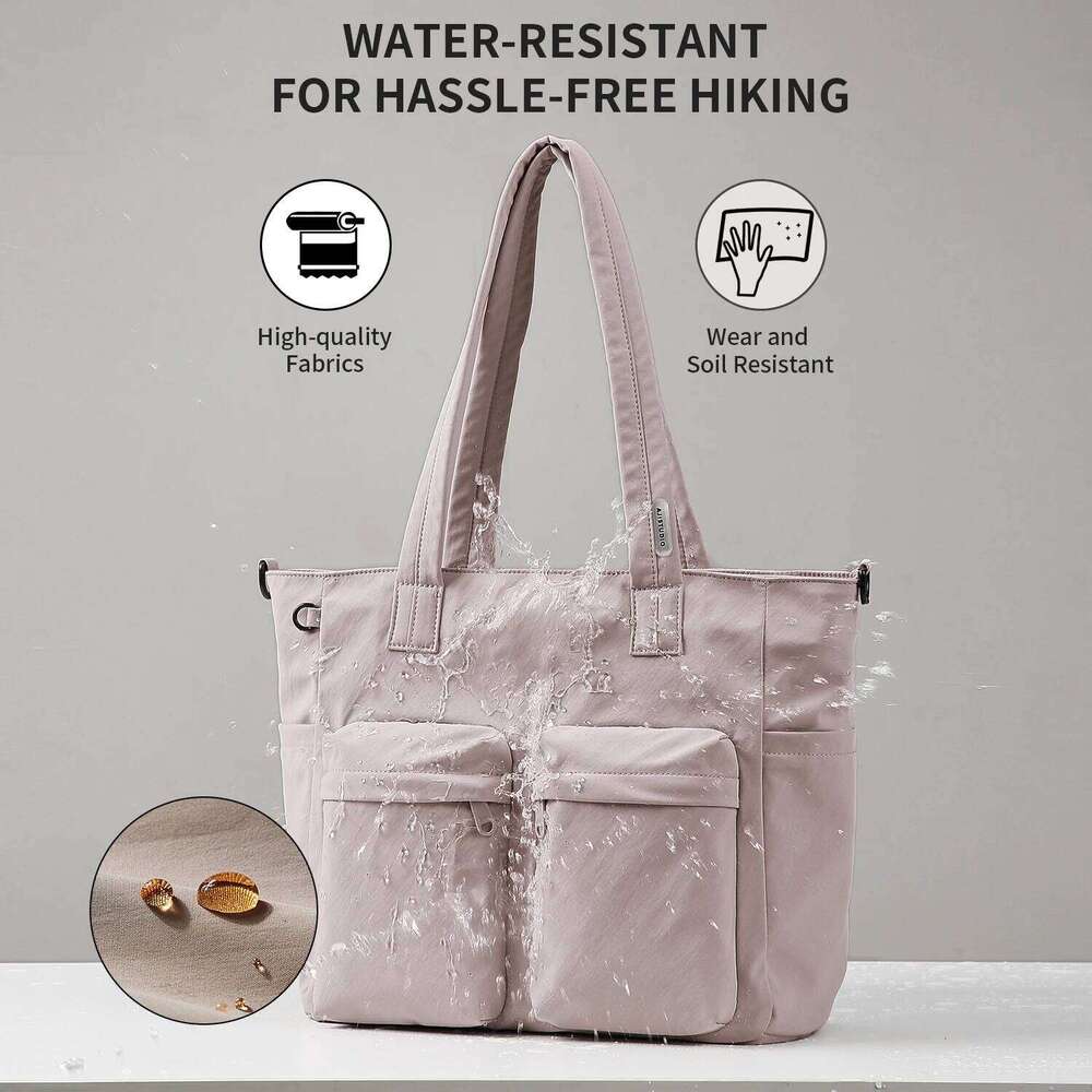 I Women Tote Large Capacity Designer Crossbody For Female Handbag Casual Student Shoulder Bag Lightweight Offic