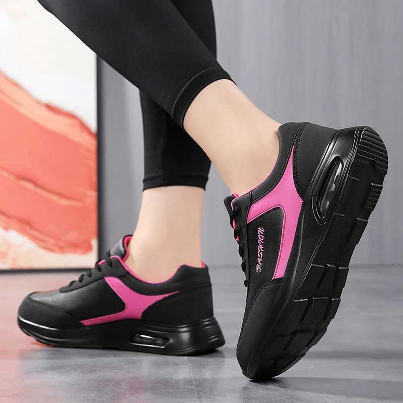 2024 New Women Comfortable Nonslip Designer Casual Sneakers Ladies Sport Jogging Shoes Fashion High Quality Leather Running Shoes Z250905