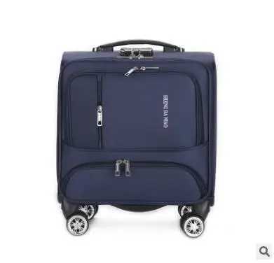 18 Inch Luggage Suitcase Oxford Cabin Boarding Spinner suitcase Men Travel Rolling luggage bag On Wheels Travel Wheeled Suitcase Z250905