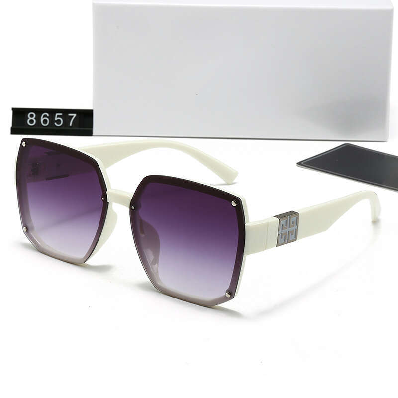 New Irregular for Women Trendy High-end Style Internet Celebrity Street Fashion Sunglasses 8657 5c8