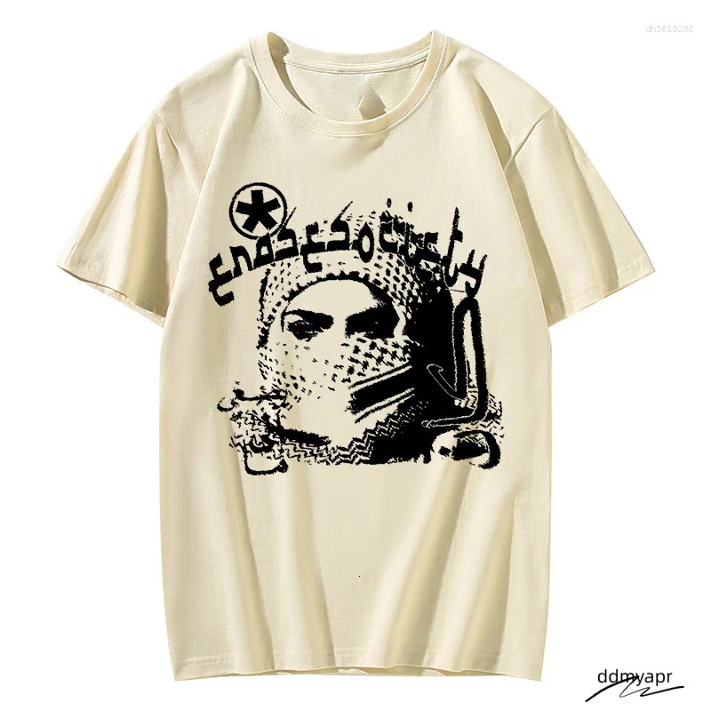 Men's Graphic Print ddmyday T-Shirt: Cotton O-Neck Tee For Grunge, Goth & Haruku Streetwear Style ddmyday ddmyday