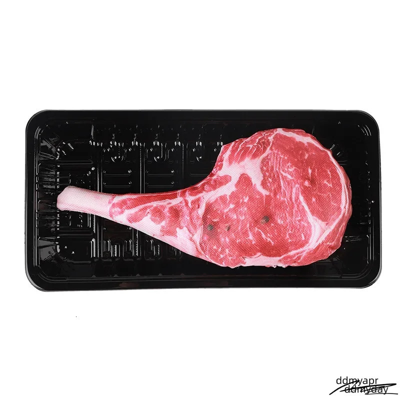 Simulated Steak Chew Toy Bite Resistant Squeaky Dog Cat ddmyday Pets Products Honden Speelgoed 250311 Ddmyday
