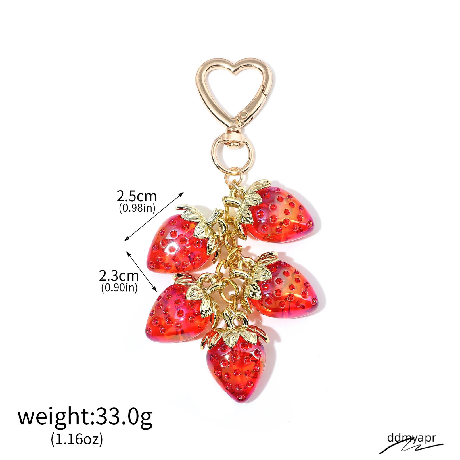 Women Strawberry Pendant Cute Fruit Wallet Charm Party Daisy Bag Accessorie Couple Keychain ddmyday Mothers Day Gift 250428 ddmyday ddmyday ddmyday