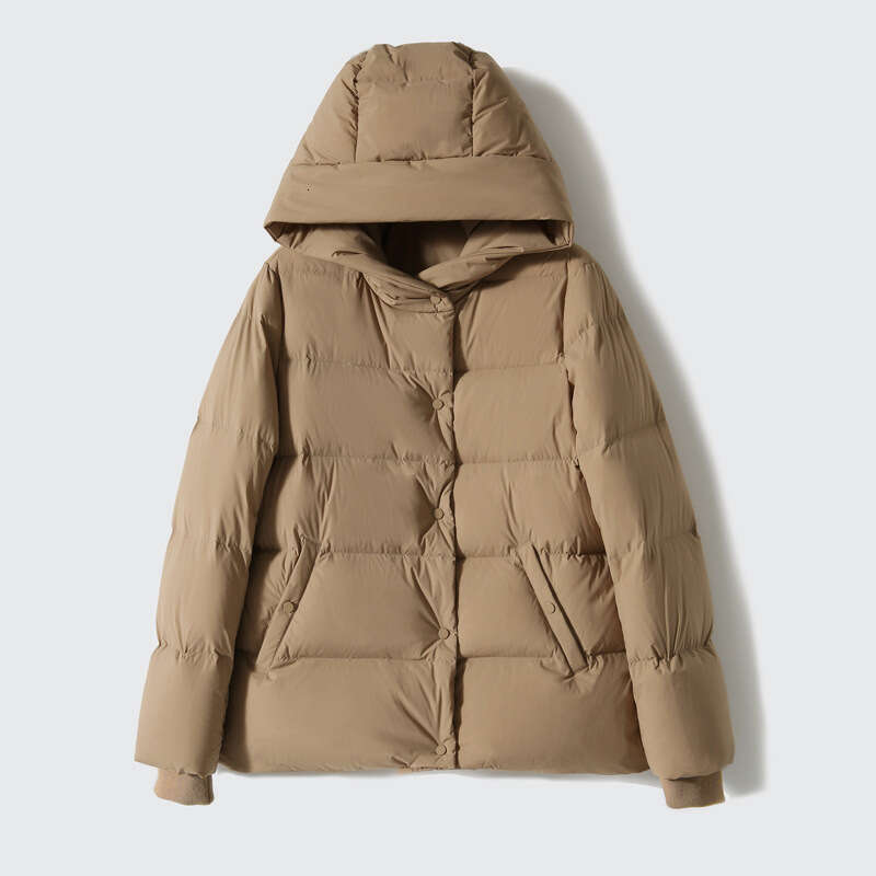 Soft As A Puff 95% White For Women High-End Women's Short Style Pinghu Clothing Winter Goose Down Jacket B5