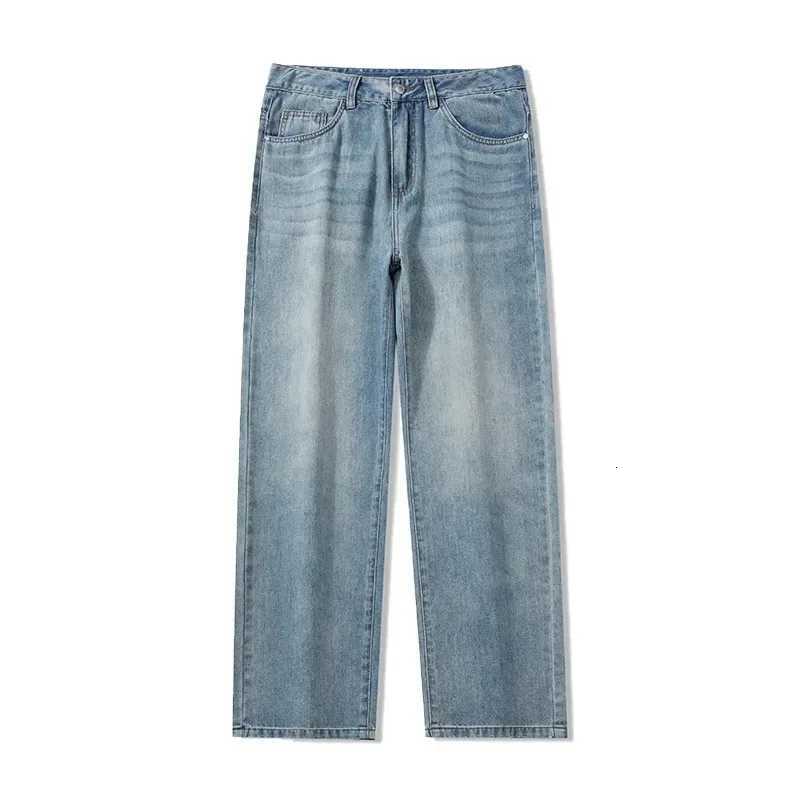 Mens Jeans Loose Summer Spring New Arrival Tencel Straight Leg Thin Casual Breathable Comfortable Fit Casual Pants men jeans W250905