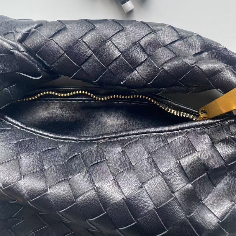 Brand Designer Women Woven Hobo Candy Real Knotted Satchel Cloud Bag Dumplings Knitting Handbag Evening Bags Tote 01