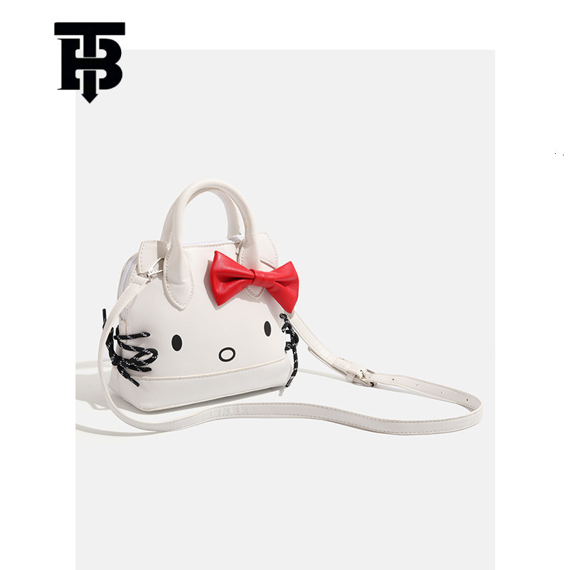 Luxury Bag TB BHULAMTE Designer Bag CDIWRI&KARI High-value Girl Kitty Cartoon Handbag 2025 Spring Summer New Fashion Versatile Niche