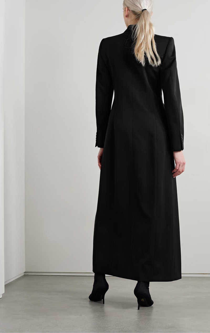 Classic Fit Mother of the Bride Suits Double Breasted Long Sleeve Women Business Blazer Peaked Lapel Formal Work Wear Customized