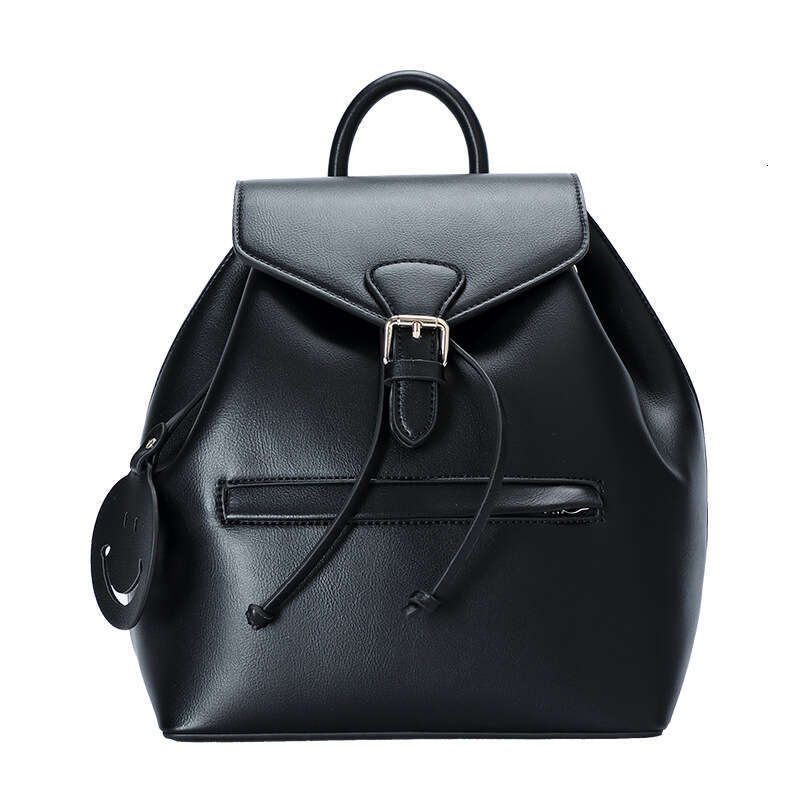 2022 Summer New Simple Solid Color Small Backpack Fashion Casual Women's Double Shoulder Bag Age-Reducing