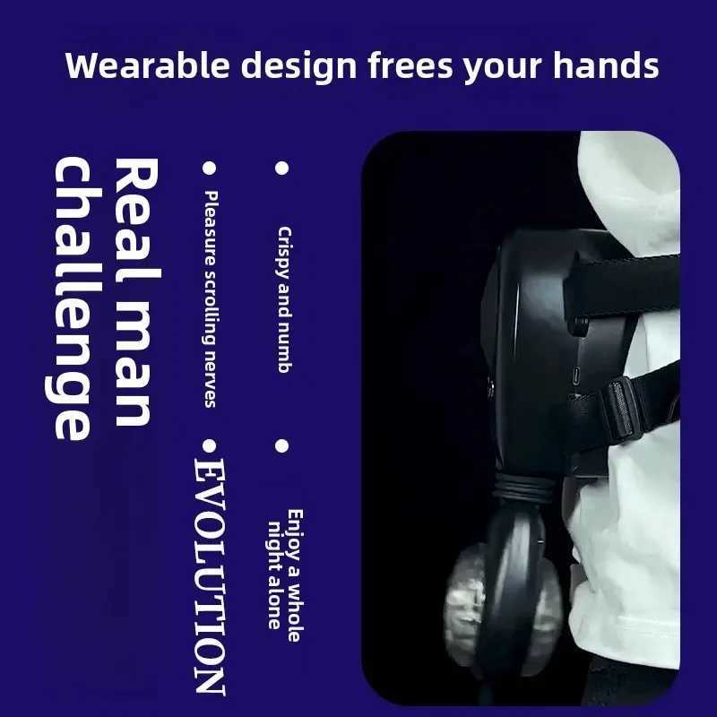 Automatic Swing Male Masturbator Wearable Thrusting Vibrating Masturbator for Men Male Stroker Pocket Pussy Adult Sex ToysXJ250905