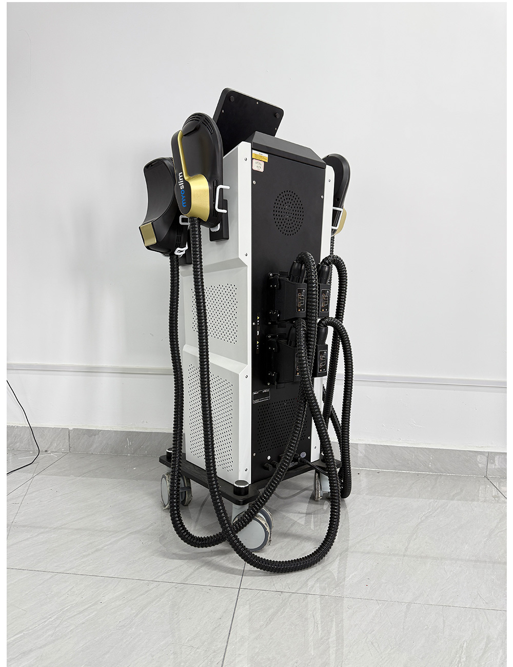 Advanced 6500W RF EMSZERO Machine for Body Sculpting - 15Tes Professional Fat Burning & Muscle Stimulator with 5 Handles for Slimming