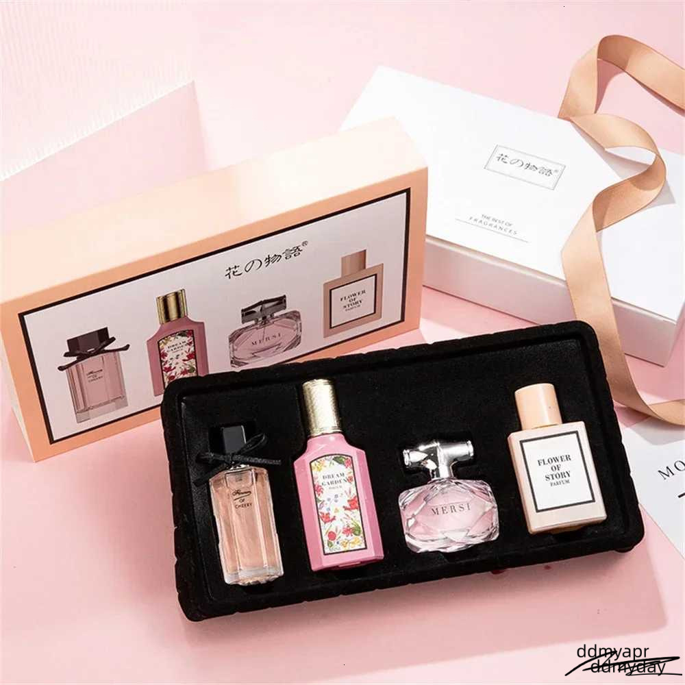 High Quality Women Perfume 110Ml Gift Box Four ddmyday Piece Set Eau De Parfum Floral Scent Lasting Ddmyday Fragrance Perfumes Mujer Originalesxj25022