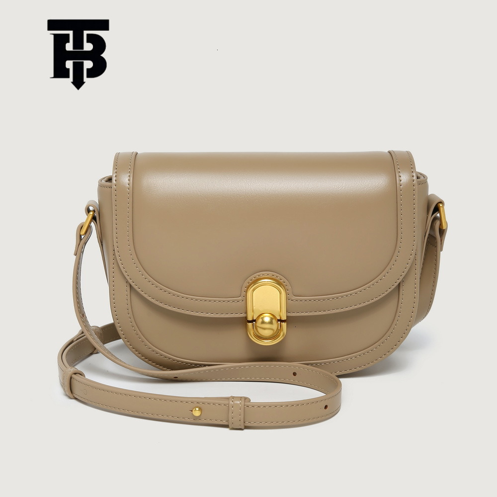 TB BHULAMTE Designer Bag Soft Leather High-quality Texture Saddle Bag Versatile Underarm Bag Luxury Bag Crossbody Women's Bag Fashion Casual Nich