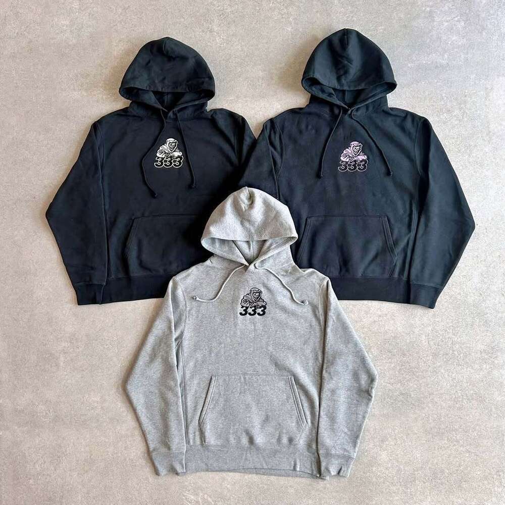 Autumn and Winter Long Sleeve Pullover Hoodie Sweatshirt Trendy Embroidered Jacket Y2K Street Casual Style