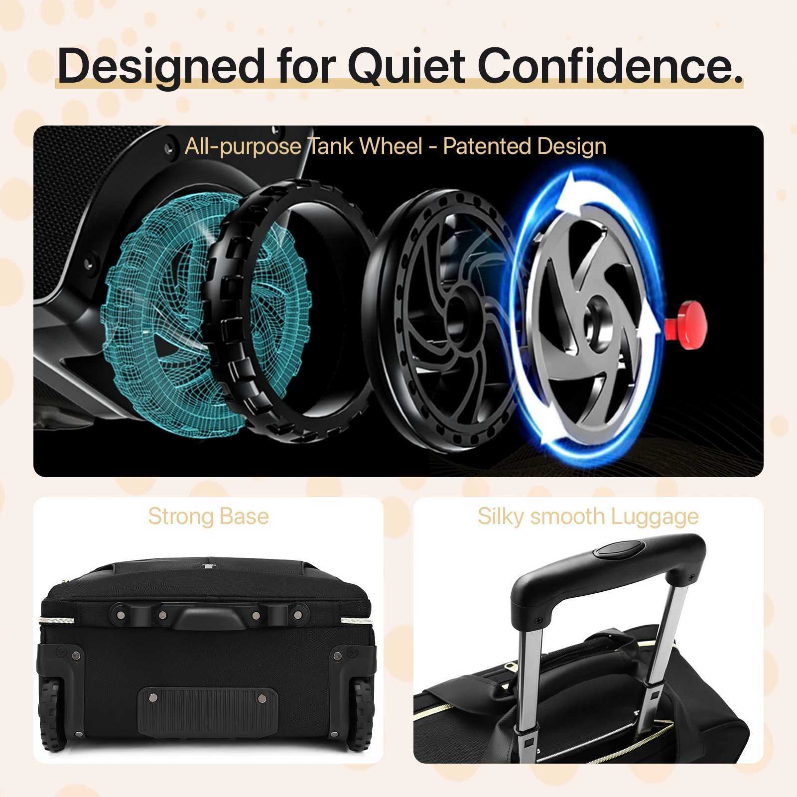 Carry On hand Luggage Suitcase business Travel Bags Rolling Luggage Bag Cabin Travel Trolley Bag On wheels Briefcase for Men Wom Z250905