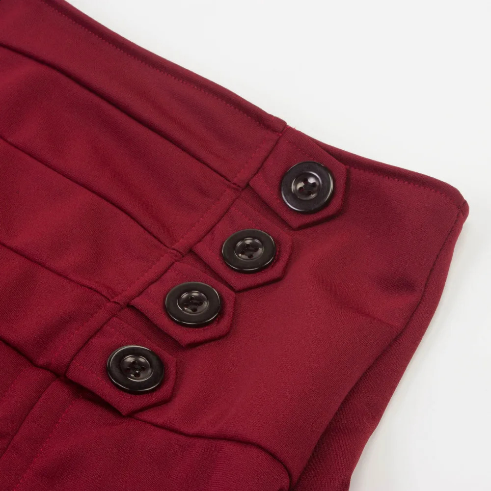 Costumes Steampunk Gothic Skirt Lace Women Clothing High Low Ruffle Party Lolita Red Medieval Victorian Punk Skater Button Front 250905