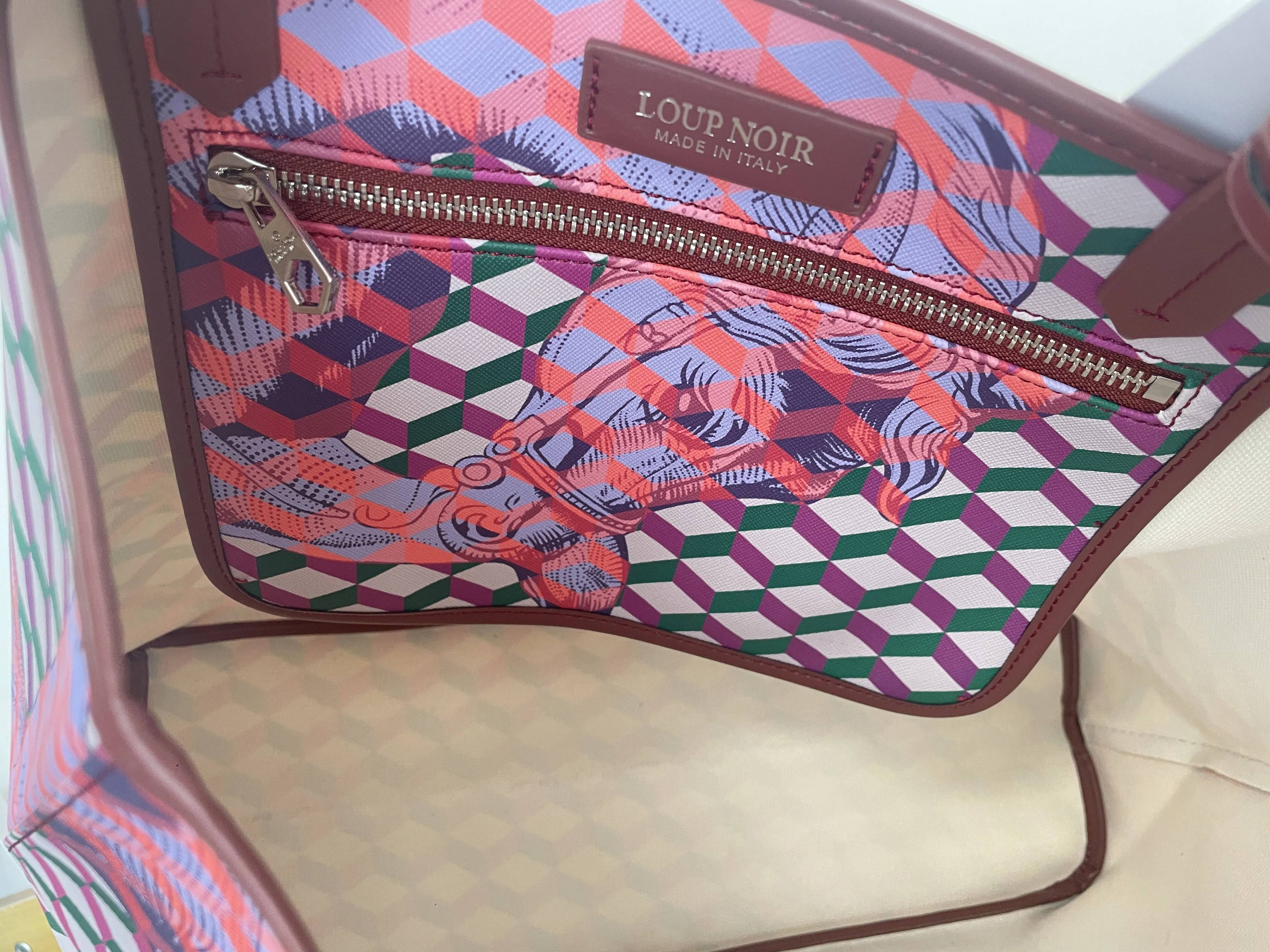 LOUP NOIR New High Quality Famous Brands Tote for Casual Totes Large Capacity Row Bag Shoulder Women Bags high-quality