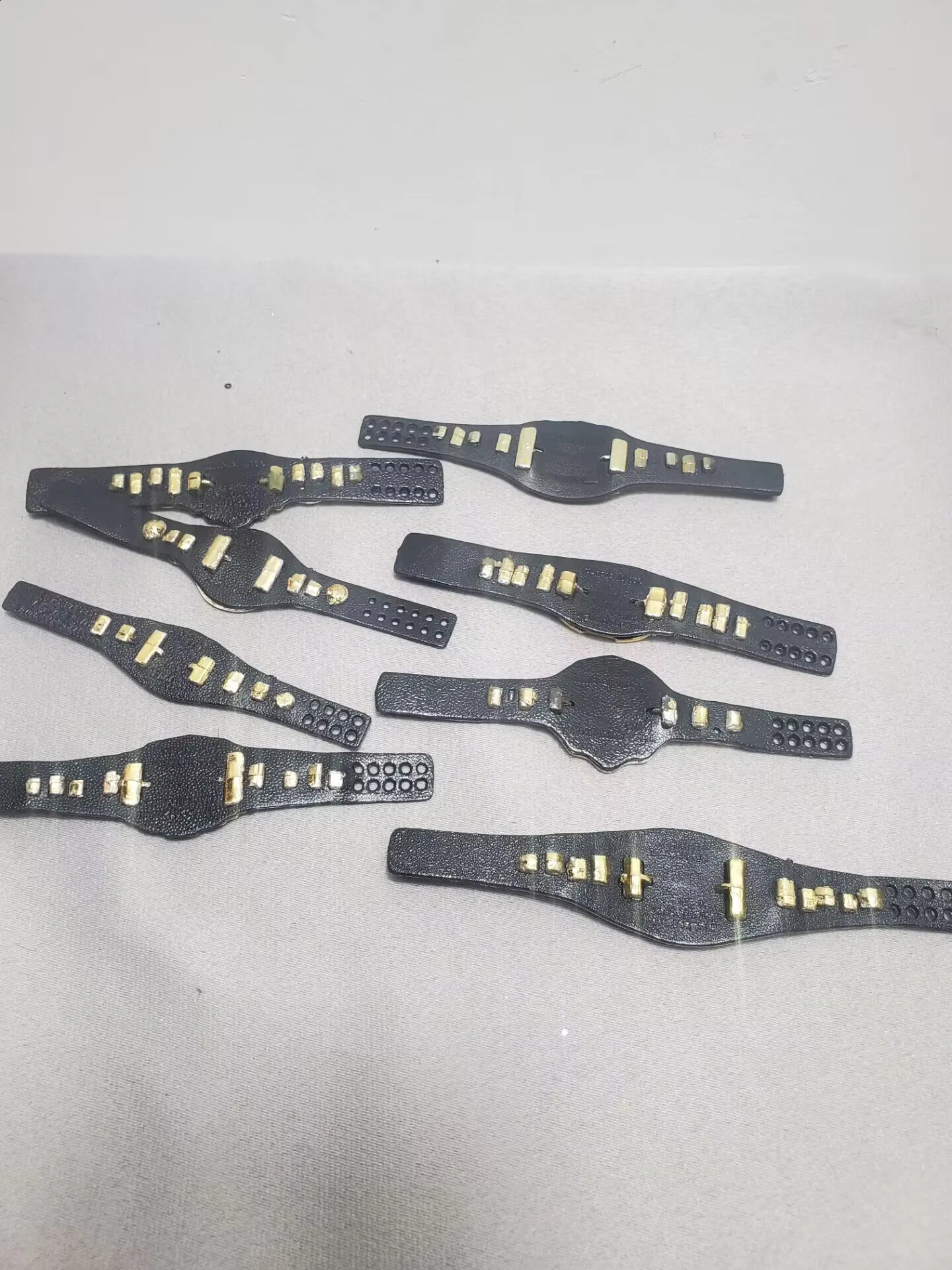 1pcs decoration DIY 6 7inch wrestler Doll accessory part Gold belt for Doll Action Figure 250904