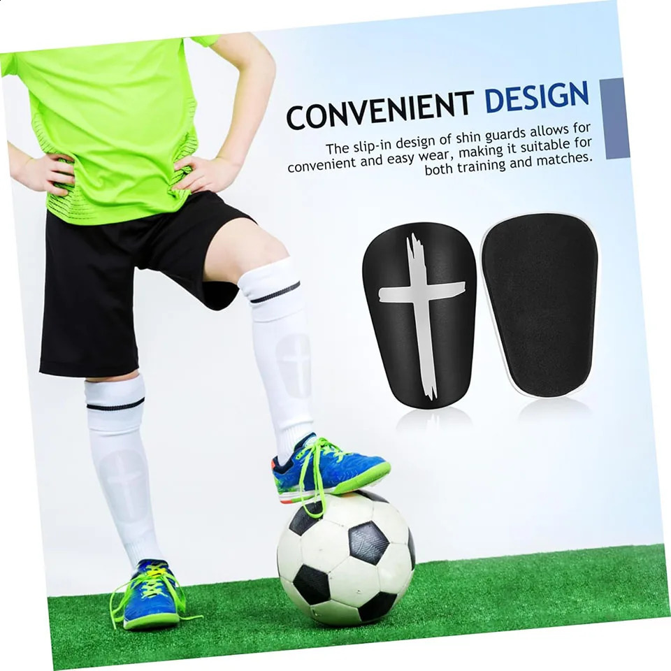 Loogdeel 1 Pair Soccer Shin Guards Protective Gear Pads for Training Matches Essential Kids Youth 250905BJ - view 7