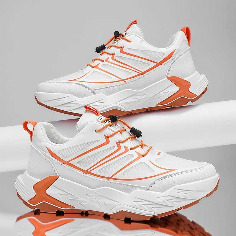 Mens Comfortable ThickSoled Heightening Sports and Leisure Outdoor NonSlip WearResistant Travel Hiking Shoes Z250905