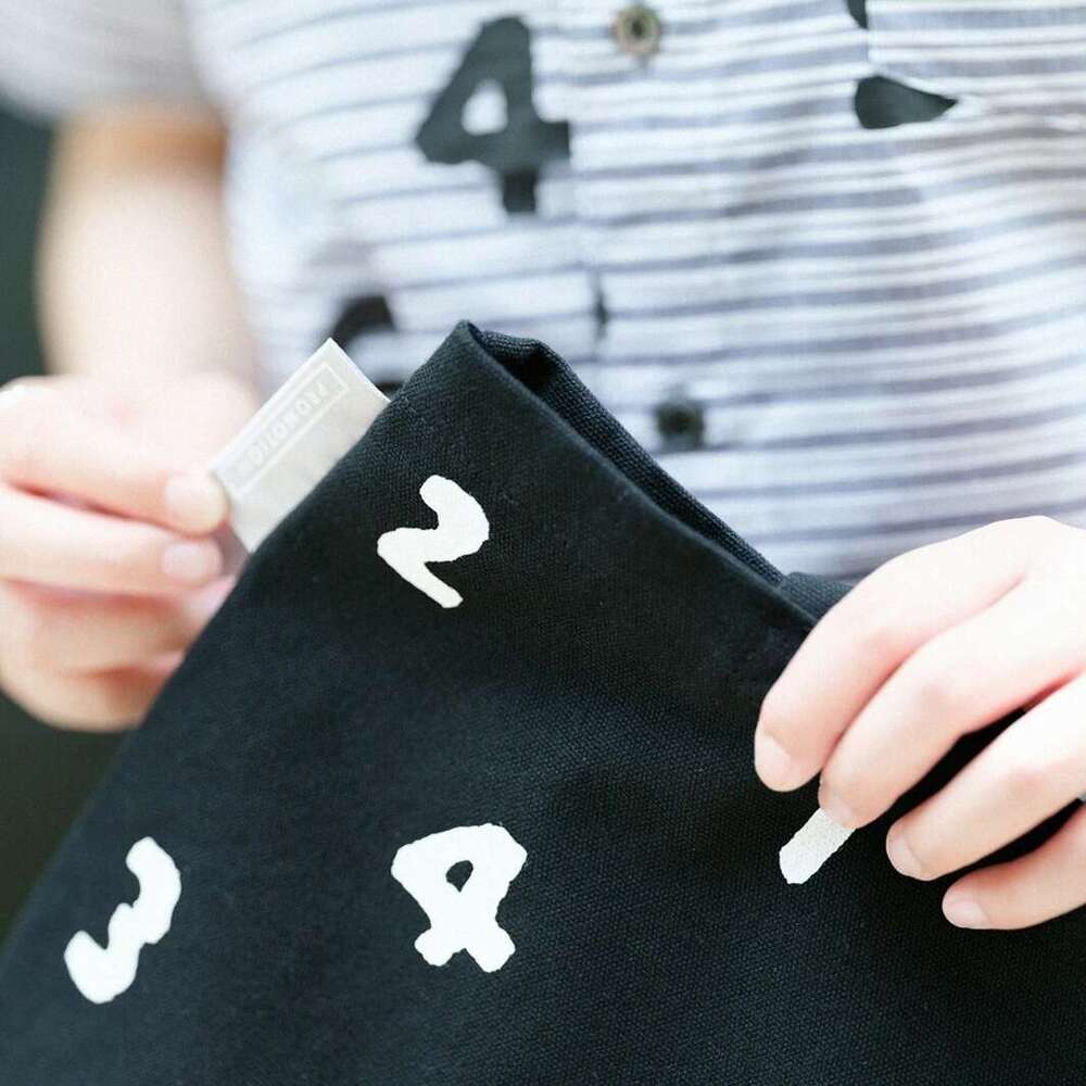 Trendy Brand Sousou Digital Casual Simple Canvas Tote Student Versatile Shoulder Bucket Bag