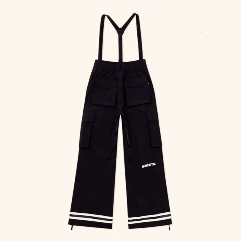 Ski Set Black Garden/Cross Flower Suit Snow Outdoor Sports Jacket Pants Winter