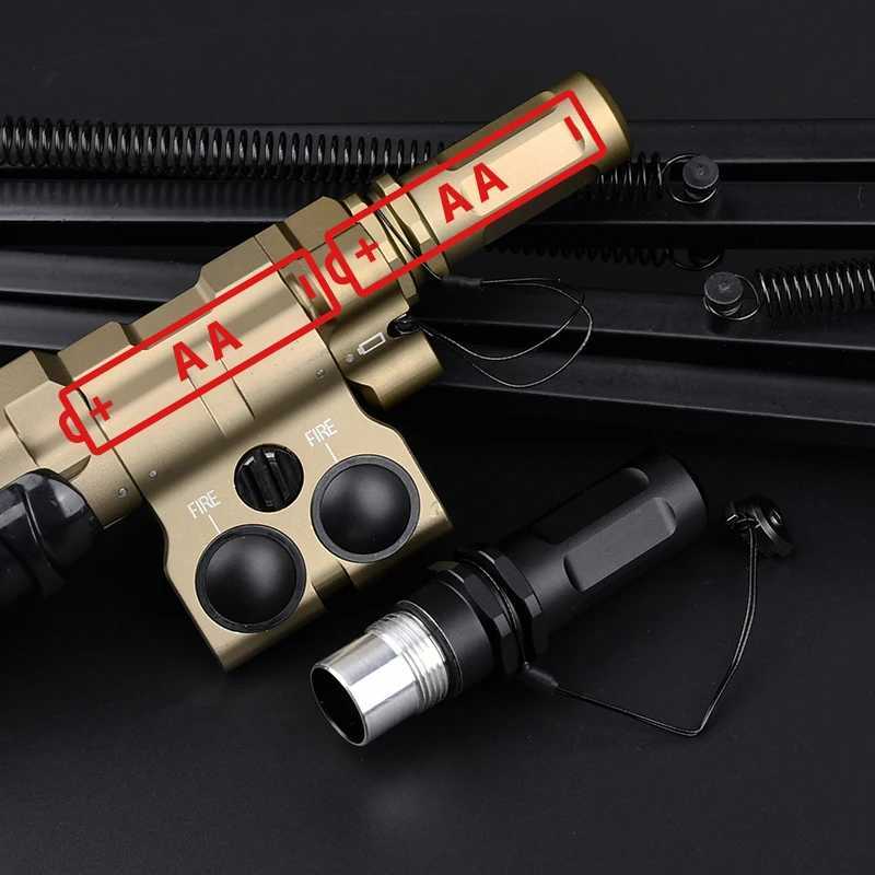 WADSN New Tactical Metal CNC MAWL C1 Red Dot Green Blue IR Aiming M300 M600 AR15 Flashlight Airsoft Weapon Light X300 PEQ15 DBALXJ250905
