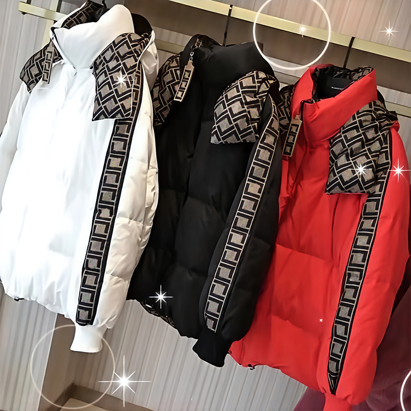 Women Puffer jacket Designer Down Jackets Fashion Parkas Mens Letter Pattern Down Coats Unisex Winter Coat Outerwaer Casual Thickened Luxury Clothing S M L Unisex