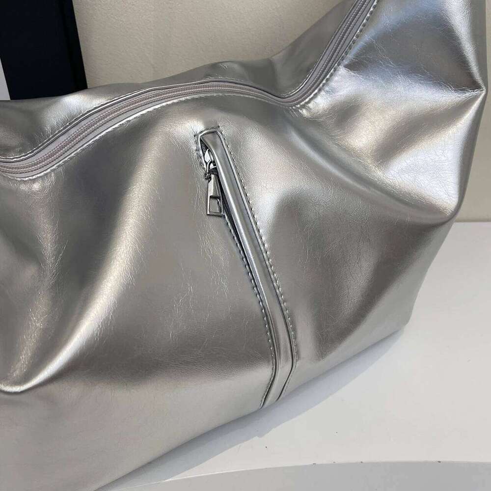 Slarge Capacity PU Leather Shoulder Women Big Sier Crossbody New In 2025 Solid Simple Hobos Bags Female Packages