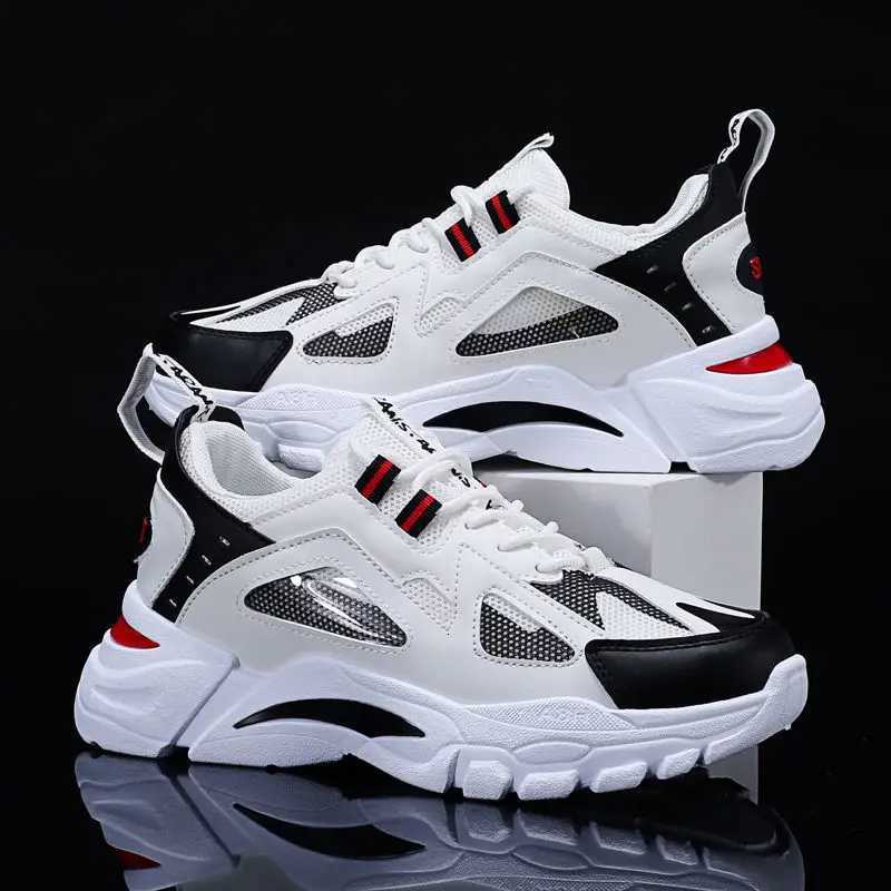 2025 Fashion New Mens Casual Comfortable Shoes Platform Fashionable Versatile Male Sneakers Men Mesh Breathable Running Shoes Z250905