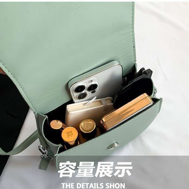 Korean Women's Versatile Niche Saddle New Trendy Fashion Small Casual Texture Simple Single Shoulder Crossbody Bag Wholesale