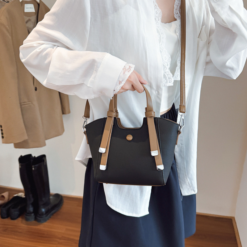 Handbag Fashion Women s Bucket Bag Fashion Women s Crossbody Bag Autumn New Designer Bag Simple Style Women s Shoulder Bag