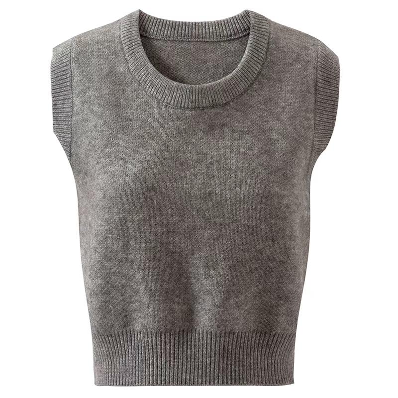 Sophisticated Women's Vests Made of Soft Wool Fabric Complete specifications