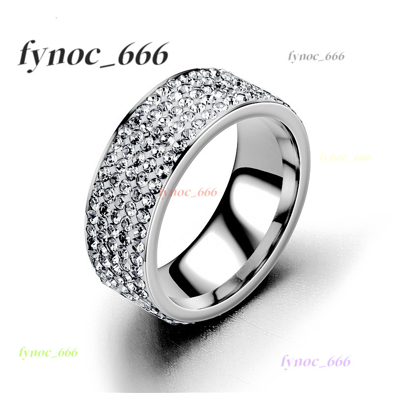 Hip Hop Fashion Mens Classic Stainless Steel Ring Silver Gold Plating Diamond Rings