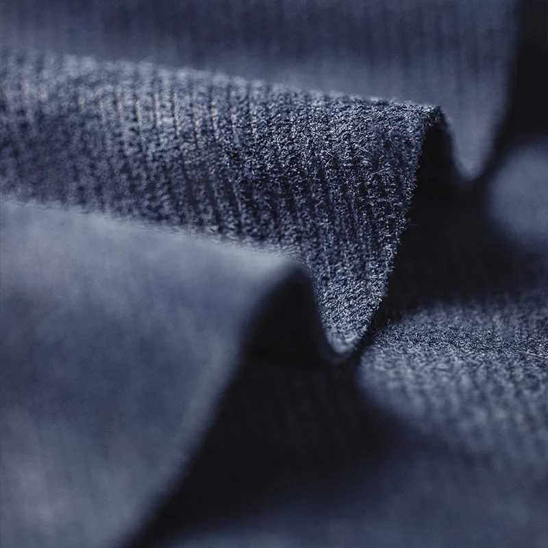 Maden Mens Blue Mule Shoes SlipOn Loafers Breathable Casual Slides for Outdoor Summer and Fall Wear Thick Cork Sole Slippers W250905