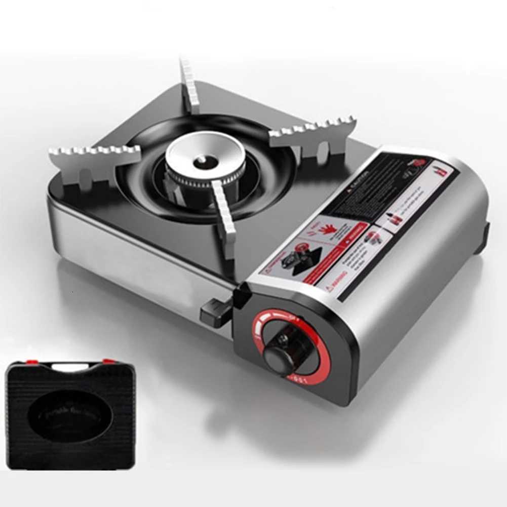 Portable Gas Stove Adjustable Butane Camping Stove Windproof SingleBurner Butane Stove for Camping TailgatingXJ250905 - view 3
